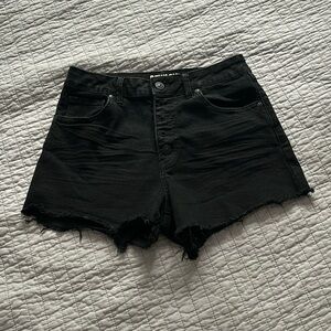 Black stylish REWASH shorts